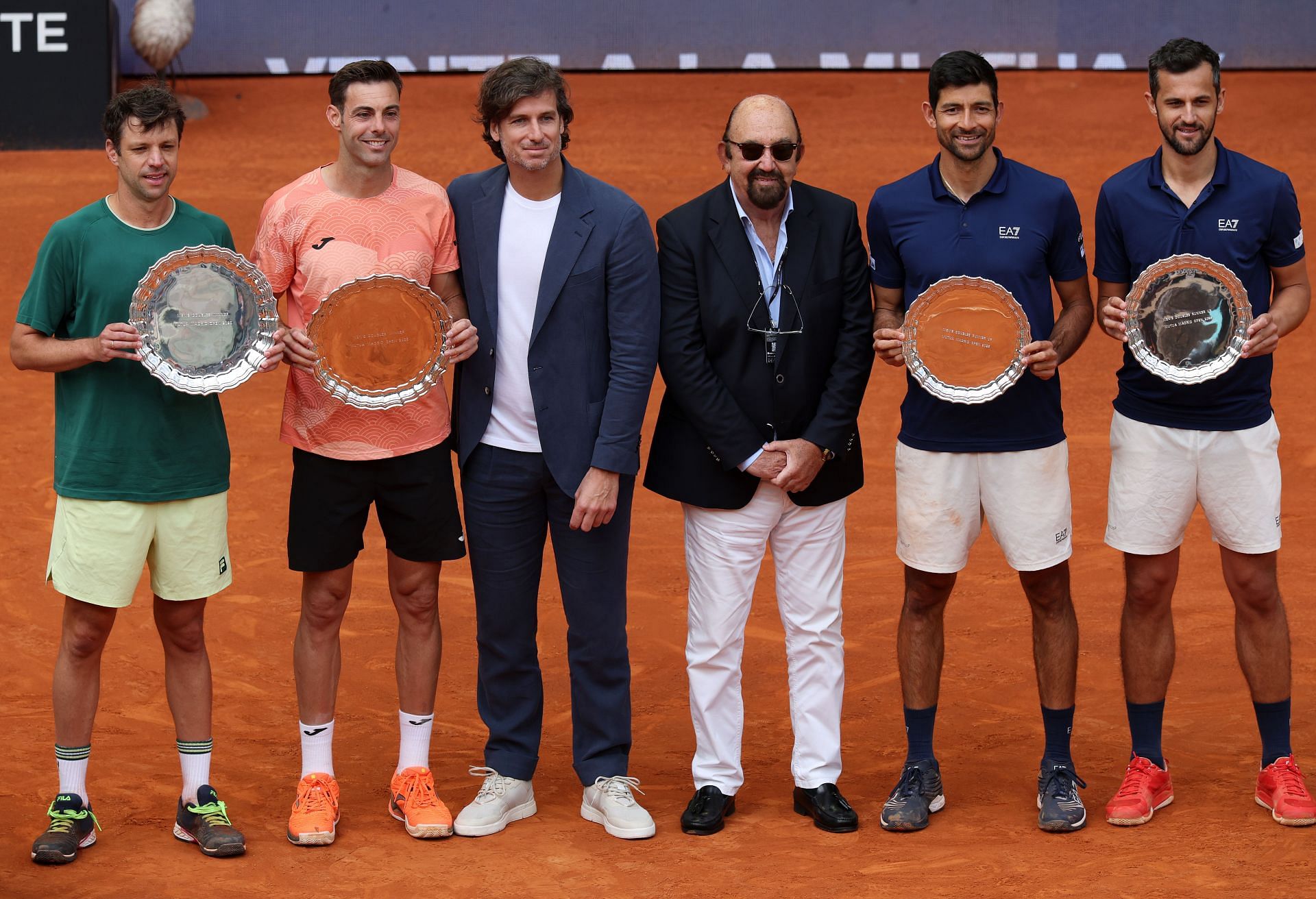 Horacio Zeballos and Marcel Granollers are the fifth seeds at the French Open - Source: Getty
